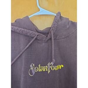 Lorde The Solar Power World Tour Hoodie Size 2XL Thick Heavy Sweatshirt Brown